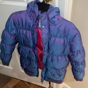 Appaman Down iridescent purple jacket sz 12